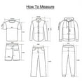 thumbnail image 3 of Kcodviy T-Shirt Imprimé pour Homme Chemises Américaines pour Hommes Couleur Unie Drapeau Usé Col Rond Robe Cravates pour Hommes Ensemble Manches Courtes Blouse, 3 of 3