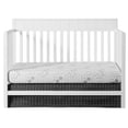 thumbnail image 5 of Oxford Baby Logan 4-in-1 Convertible Crib, Snow White, GREENGUARD Gold Certified, Wooden Crib, 5 of 14