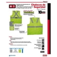 thumbnail image 3 of Chaleco De Tela Verde Av Eg Urrea Urrea USCH63, 3 of 3