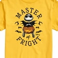 thumbnail image 3 of The Nightmare Before Christmas - Master Of Fright - Men's Short Sleeve Graphic T-Shirt, 3 of 5