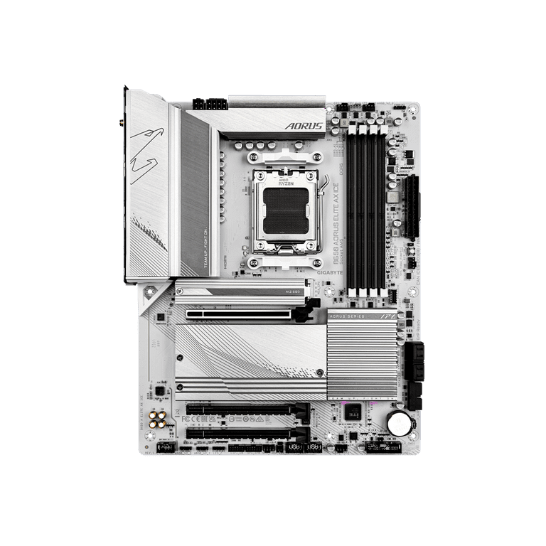 Aorus B650 AORUS ELITE AX ICE Gaming Desktop Motherboard - AMD