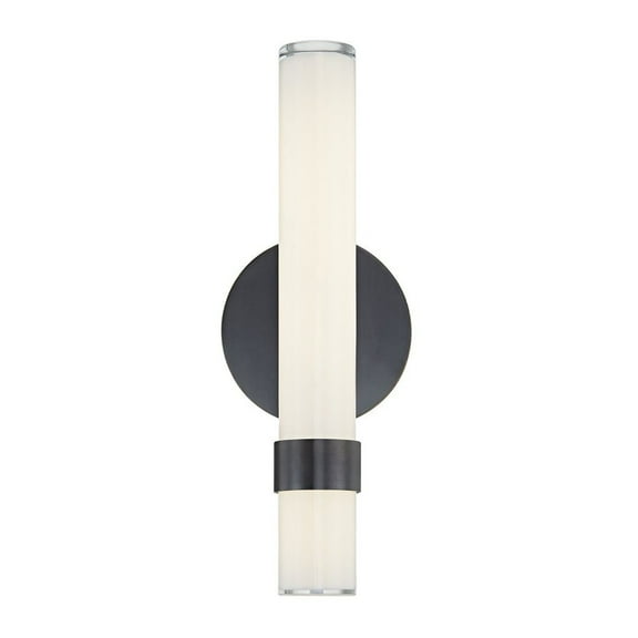 WV324114UBGO-Alora Lighting-Madison - 14W LED Bath Vanity-14 Inches Tall and 2.38 Inches Wide-Urban Bronze Finish