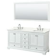 thumbnail image 3 of Wyndham Collection Wcs202072d-Qtz-Us3m70 Deborah 72" Free Standing Double Basin Vanity Set, 3 of 7