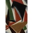 thumbnail image 2 of Lyubov Popova 13x18 Black Ornate Wood Framed Double Matted Museum Art Print Titled - Painterly Architectonics (1918), 2 of 5