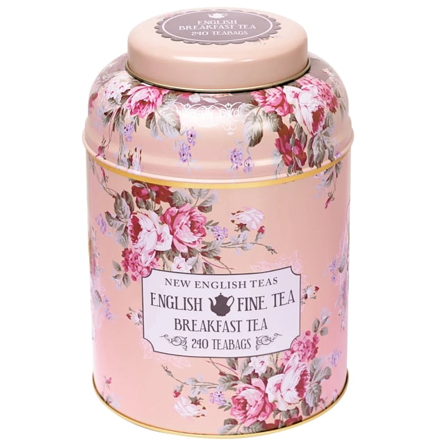Lata de té New English Teas 240 bolsitas de English Breakfast