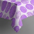thumbnail image 4 of Rectangular Tablecloth 60x84 Inch – Waterproof Polyester Printed Table Cover, Wrinkle Resistant, Washable for Kitchen & Dining, Colorful Geometry Fluid Print, 4 of 6