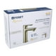 thumbnail image 4 of Monomando Foset Satín Cuello Corto Para Lavabo AEF-83, 4 of 4