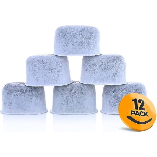 Paquete de 12 filtros de agua de repuesto compatibles con Keurig - Ajuste universal (no Cuisinart) Filtros compatibles con Keurig - Filtros de agua de carbón de repuesto para