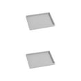 thumbnail image 2 of Guardoinrt Display Tray Velvet Cloth Made Scratch-proof Home Storage Stackable Jewelry Trays Jewelry Display Tray Showcase Display Grey 2Set, 2 of 6