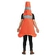 thumbnail image 3 of Cono de construcción Costume Seasons para hombre, Halloween y adulto, 3 of 7