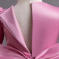 thumbnail image 7 of Princess Dresses for Girls 1 Year Puff Sleeve Sequin Layered Tulle Dress Fashion Wedding Flower Girl Gown 6M-4T, Pink, 4-5 Years, 7 of 7