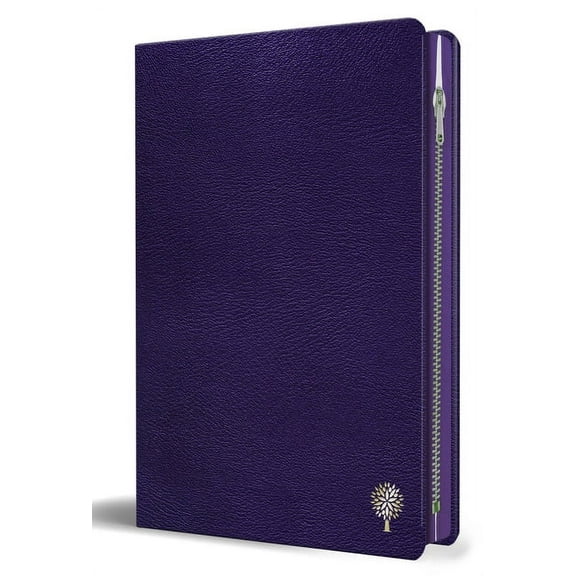 Biblia Reina Valera 1960, Letra Grande, SíMil Piel Morado Con Cremallera