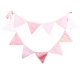 thumbnail image 1 of Banderines de cumpleaños para fiestas infantiles, banderines de algodón, decoración de pared para niños, color rosa, floral kenally HA6324-01B, 1 of 6