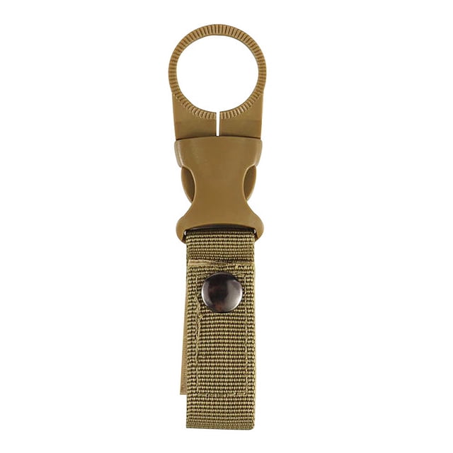 Clip de nailon para botellas de agua para exteriores, soporte multifuncional para botellas de agua.