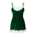 thumbnail image 2 of Gibobby Lencería para sexo Conjunto de lencería de 2 piezas para mujer Ropa interior de dos piezas Ropa interior Ropa interior Ropa de dormir Pijama de anillo de Conjunto de l(Verde, L), 2 of 5