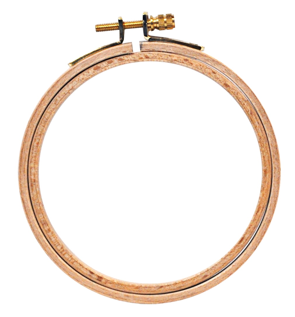 Edmunds German Machine Wood Embroidery Hoop 4in