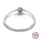 thumbnail image 1 of Bracelet Silver 925 Original Snake Chain 17-20 Evil Eye Heart Star Zircon for Charms Beads Pendant Birthday Jewelry Making Gifts, 1 of 5