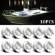 thumbnail image 2 of 10 Uds DC 12V-24V barco marino redondo LED cubierta de cabina luz de cortesía luces de popa, 2 of 9
