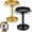 Gold + Black 2PCS, variant on Oceanwell Golden metal Eyeglass Stand for Desk - Sunglass Holder Organizer for Home Office Use, 1 Piece Rack