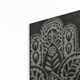 thumbnail image 2 of Luxe Metal Art 'Night Hamsa I' by Chariklia Zarris Metal Wall Art, 16"x24", 2 of 9