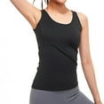 thumbnail image 6 of Generic Crop Workout Tops for Women Tank Athletic Running Shirts Mesh Yoga Tops Gym Sleeveless Clothes, 6 of 7