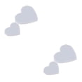 thumbnail image 4 of Justharion Heart-Shaped Silicone Mold Coaster Resin Casting Mold Jewelry Making Mould Tools Style A 2Set, 4 of 6