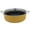 Yellow, variant on Infuse 10.5Qt Nonstick Aluminum Covered Caldero Jumbo Cooker Saute Pan with Glass Lid, Black