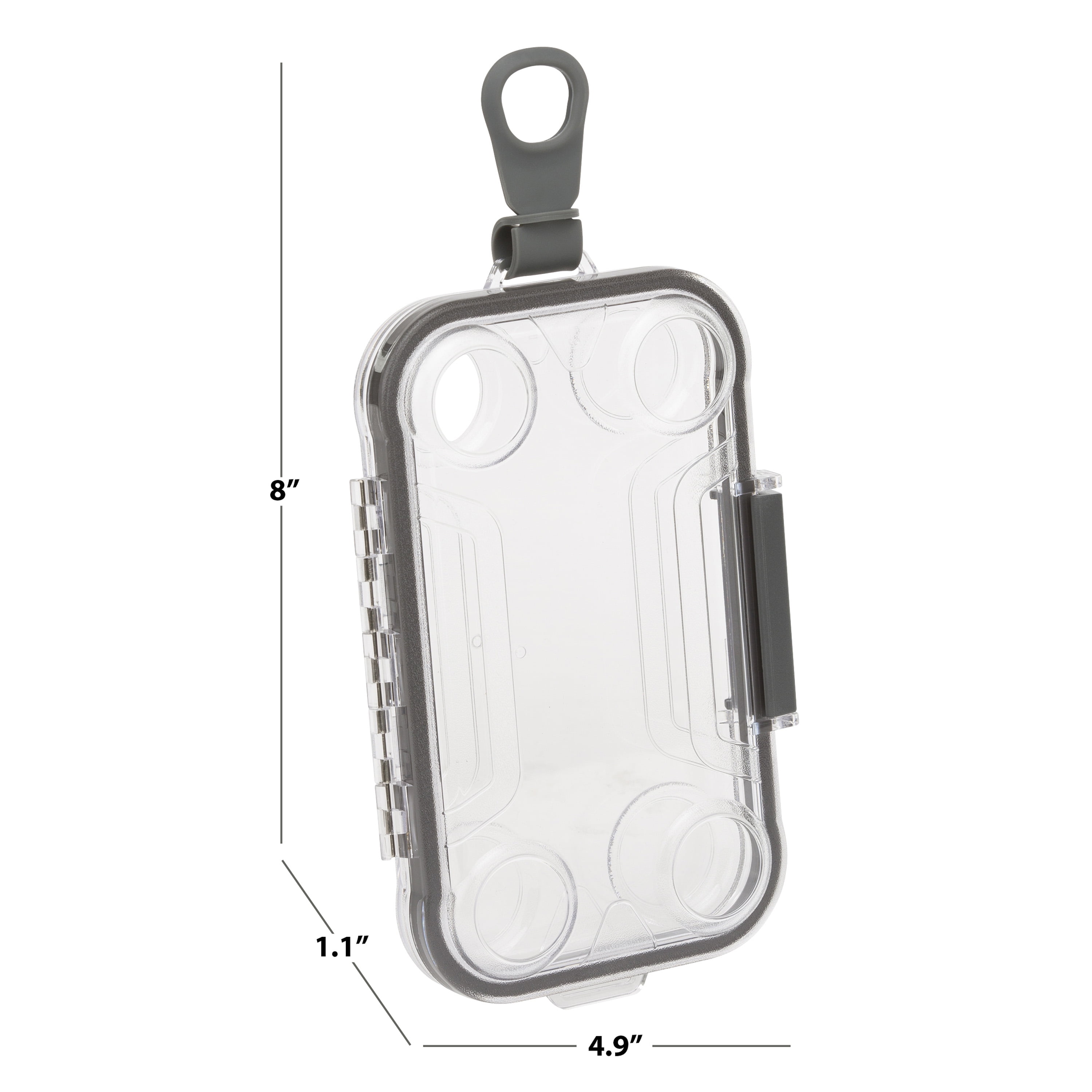 Outdoor Products Men's Clear Polycarbonate Key Ring with Clip