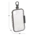 thumbnail image 6 of Outdoor Products Men’s Clear Compact Polycarbonate Hook-On Rectangle Key Ring, 6 of 10