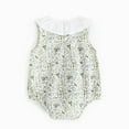 thumbnail image 6 of Bearichfupo Infant Girls Fly Sleeve Floral Prints Ruffles Romper Newborn Bodysuits Jumpsuit Clothes,Sizes 6-9 Months, 6 of 6