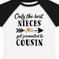 thumbnail image 4 of Inktastic Only the Best Nieces Get Promoted to Cousin Boys or Girls Toddler T-Shirt, 4 of 5