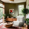 thumbnail image 5 of Meridian Furniture Relax Cream Velvet Upholstered Chair, 5 of 10
