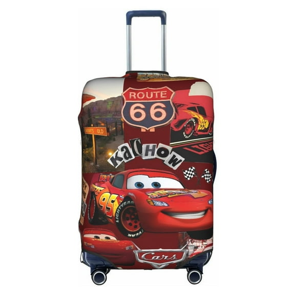 Double-sided Printed Luggage Cover Lightning McQueen Travel Suitcase Protector Baggage Covers Large