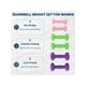 thumbnail image 4 of Neoprene dumbbell set (2 3 5 pounds) in pairs para home gym use by men y women, 4 of 6