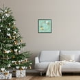 thumbnail image 2 of Stupell Industries Christmas By The Sea Wreath Holiday Painting Black Framed Art Print Wall Art, 2 of 7