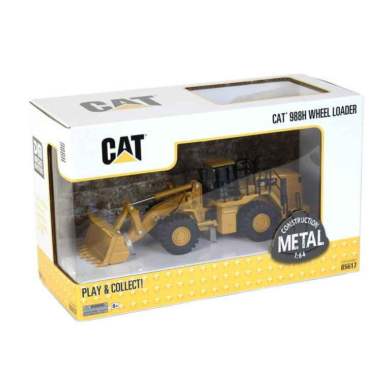 Caterpillar 988H Wheel Loader Play & Collect! Series 1/64 Diecast Model by  Diecast Masters 85617