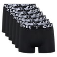 thumbnail image 1 of CHIEMSEE Calzoncillos para Hombre, Paquete de 6 - Calzoncillos, Cintura con Logotipo, Color sólido Negro M (Medium), 1 of 5