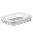 thumbnail image 1 of Binwennn Glass And Silicone Food Storage Containers Storage Container For Fridge Storage Stackable Lunch Meat Storage Ham And Cheese Container For Fridge Cold Storage With Lid., 1 of 5