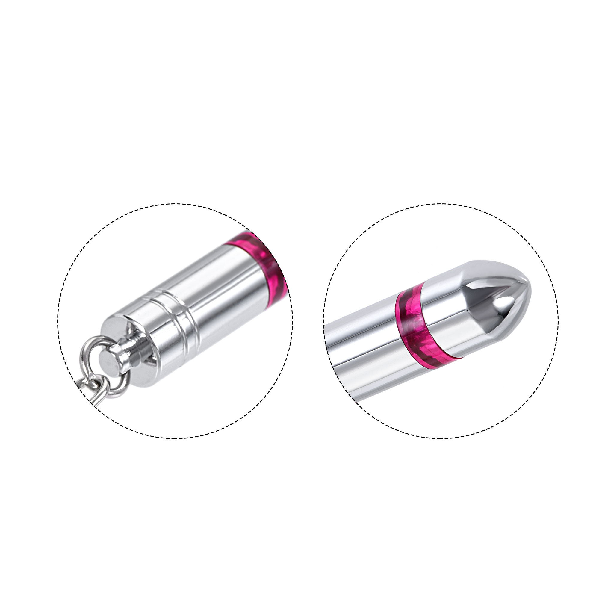 Anti-Static Keychain Static Release Secondary Electricity Discharge ESD Keyring. (4 Colors, 1 Set)