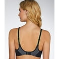 thumbnail image 2 of Women's Maidenform DM7990 Custom Lift Underwire Sports Bra (Black/Reflector Green 38DD), 2 of 3