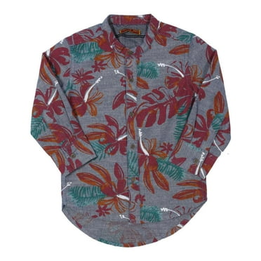 Chemise Garçon Grise Imprimée