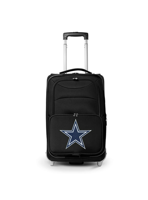 MOJO Black Dallas Cowboys 21" Softside Rolling Carry-On Suitcase