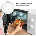 thumbnail image 2 of Microwave Oven Glass Plate Microwave Glass Turntable Plate Replacement Flat Base Glass Tray 24.5cm/9.6 Inches (flat Bottom), 2 of 5