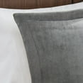 thumbnail image 5 of Alton Plush to Sherpa Comforter Set Grey/Ivory King, 5 of 5