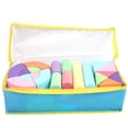 thumbnail image 3 of Juguetes de Construcción, Juego de Bloques de Construcción de Espuma Multicolores Portátiles Fáciles de Agarrar, S Ligero para Niños ni para Niños Regalo de CumleAileMos, 3 of 7