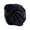 Black, variant on Ljudmp Women's Front Forehead Flower Chemo Headscarf Satin Pre-Tied Muslim Headwrap Hijab Cancer Turban Hat for Hair Loss Hair Cover Headwear Black