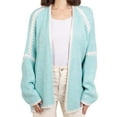 thumbnail image 2 of Pyhlmscde Women's Autumn And Winter Wear V Neck Knitted Cardigan, Knit Cardigan, Chunky Cardigan, Flannel Shirt Women, 2 of 6