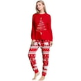 thumbnail image 2 of Tumao Family Christmas Pyjamas Set, Sleepwear Long Sleeve, PJs Xmas Festival Party Holiday Nightwear Dad Mom Adults, 2 of 11