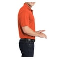 thumbnail image 3 of Mafoose Mens Polyester Micropique Sport-Wick Polo Shirt Deep Orange x-Small, 3 of 7