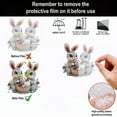 thumbnail image 3 of Cute 2D Pendant with Easter Bunny Color, 3 of 7